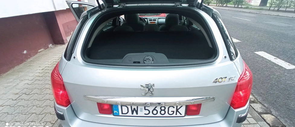 Peugeot 407 cena 12800 przebieg: 141565, rok produkcji 2006 z Wrocław małe 232